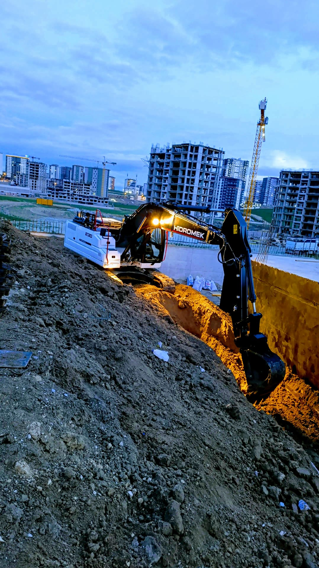 Güven Hafriyat kazı çalışması